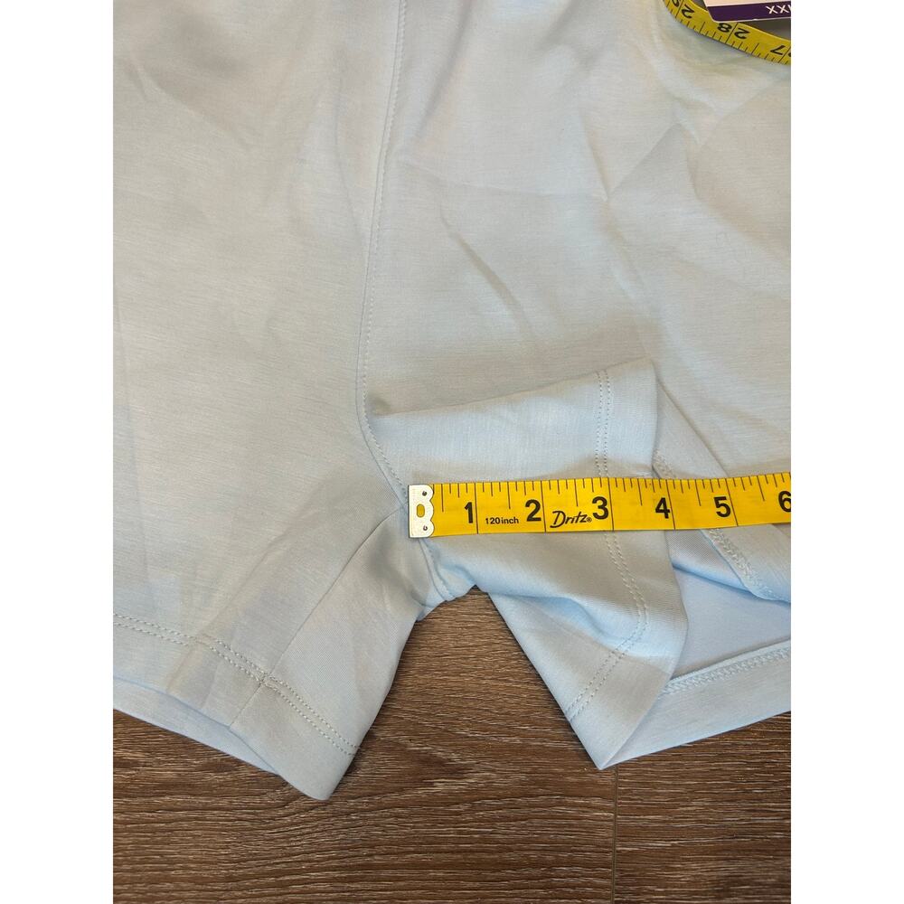 Member’s Mark Women’s XXL Blue Sandwash Shorts 4” Inseam Drawstring NWT - Picture 8 of 8